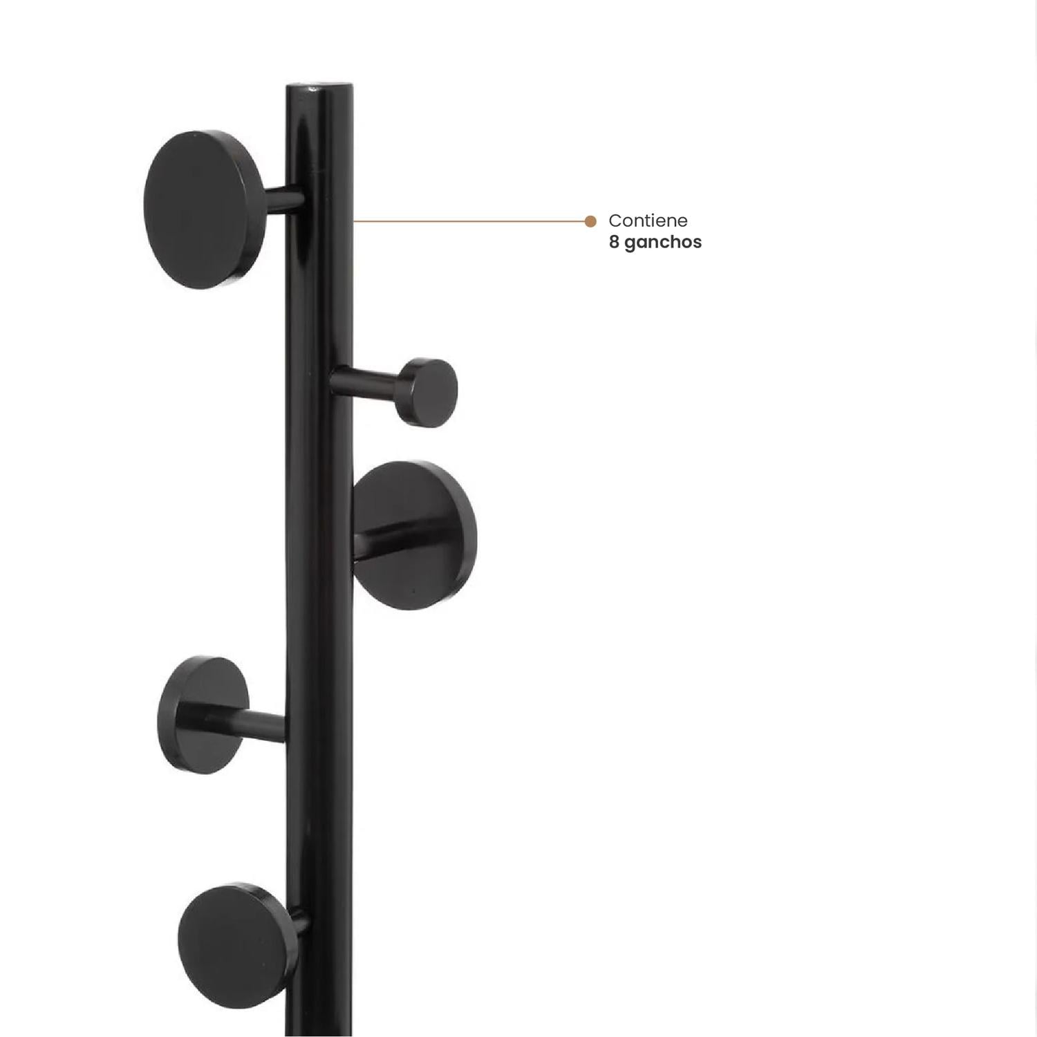 PERCHERO BAMBU 8 GANCHOS 175 CM ATMOSPHERA - 3
