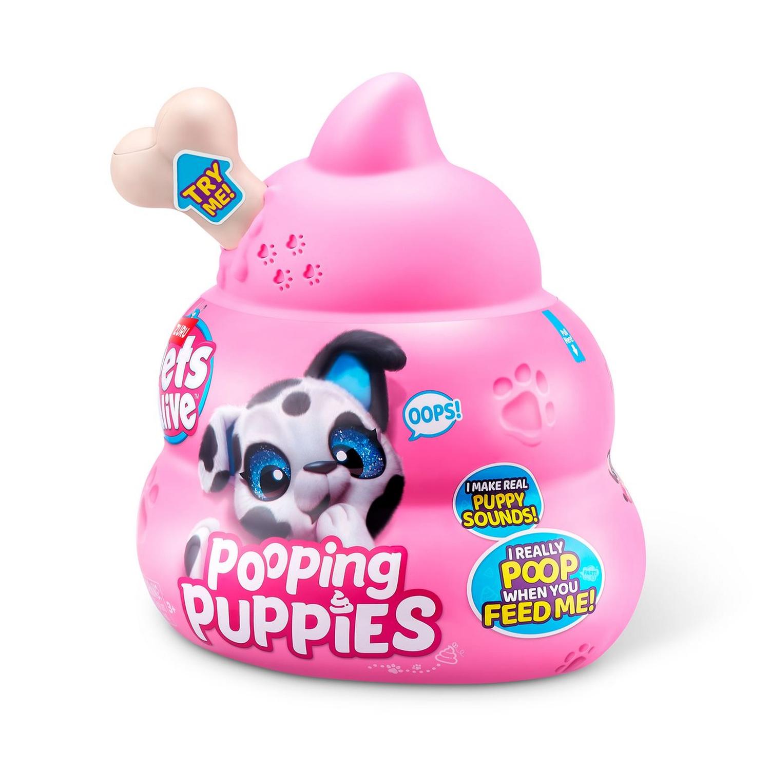 MASCOTA REAL POOPING PUPPIES PETS ALIVE - 6