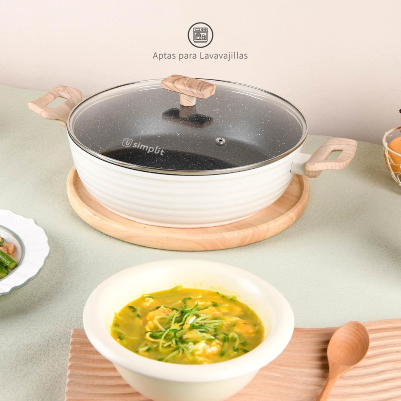 BATERIA DE COCINA SAVANNAH + SET DE CUCHILLOS HOLZ SIMPLIT - 2