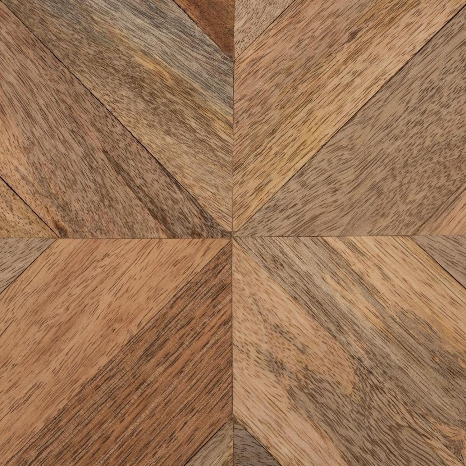 MESA DE CENTRO DOBLE BASILE MADERA 56 X 51 CM ATMOSPHERA - 3