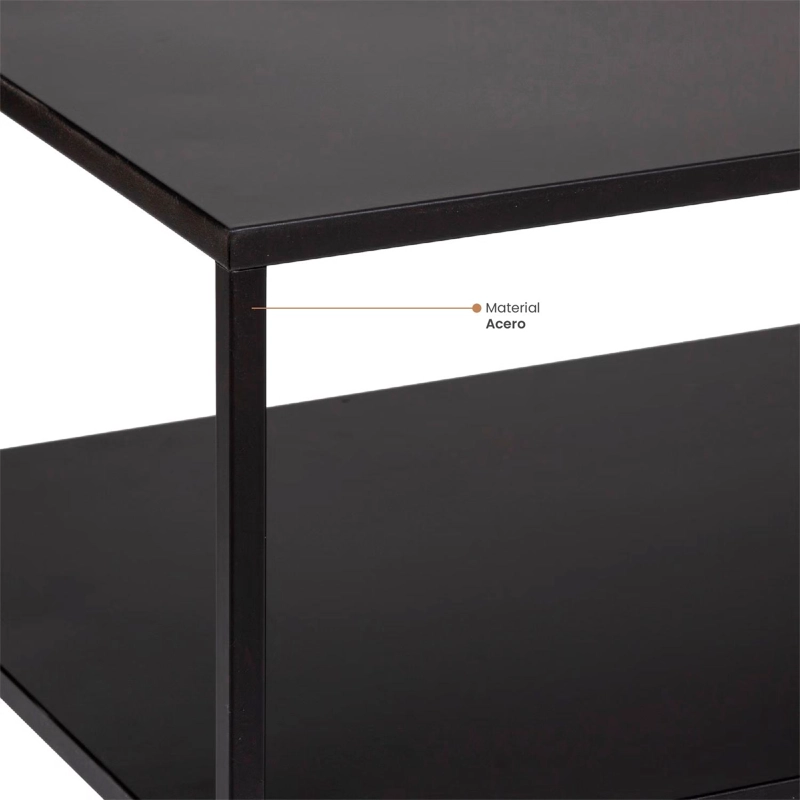 RACK TV ACERO GOTA 120X50X50 CM ATMOSPHERA - 3
