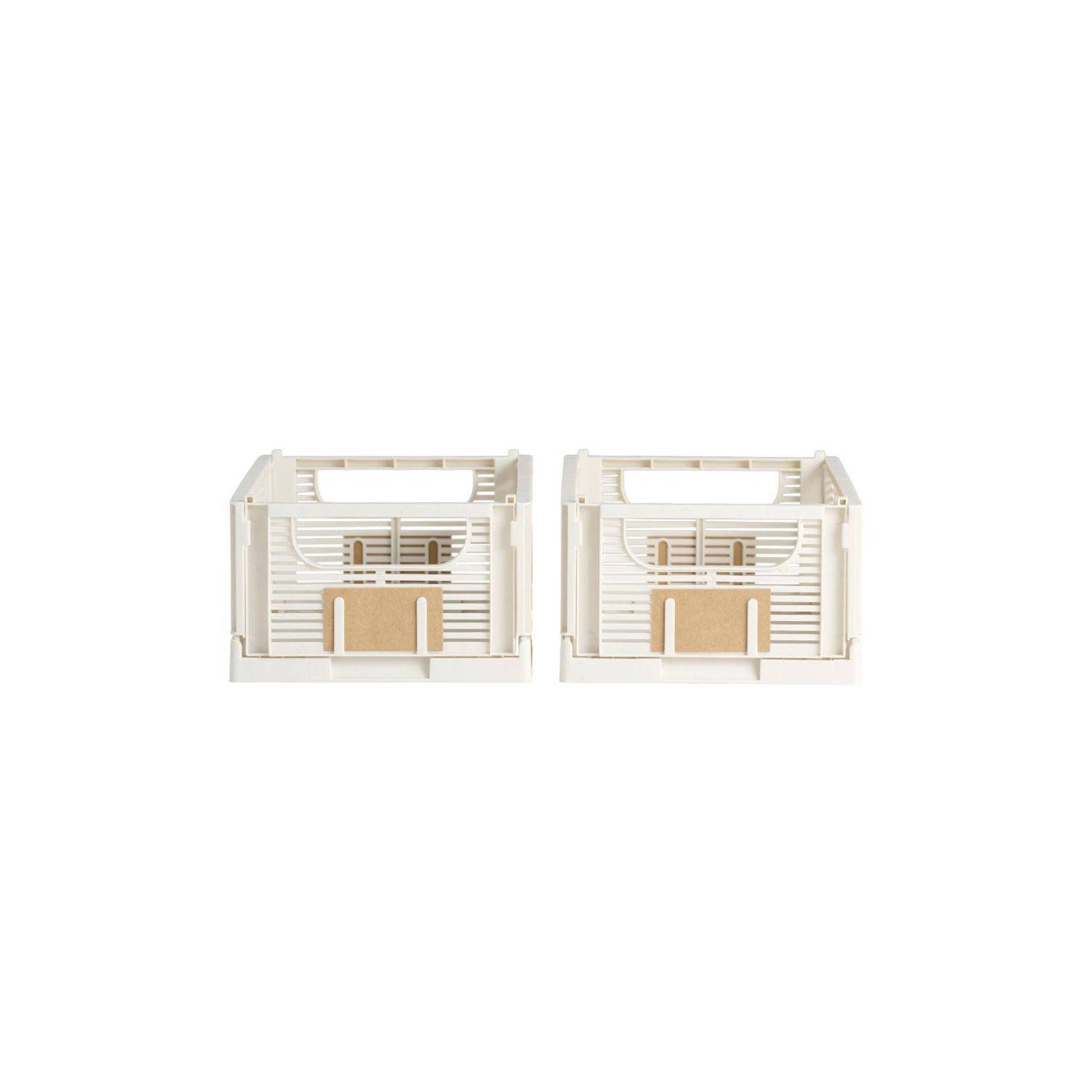 SET 2 CAJAS DE ALMACENAMIENTO PLEGABLE 25 X 17 X10 CM DAY - 2
