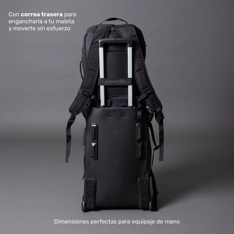 MOCHILA MALETA DE VIAJE NOMAD 35L IMPERMEABLE LHOTSE TAMAÑO TALLA UNICA - 6
