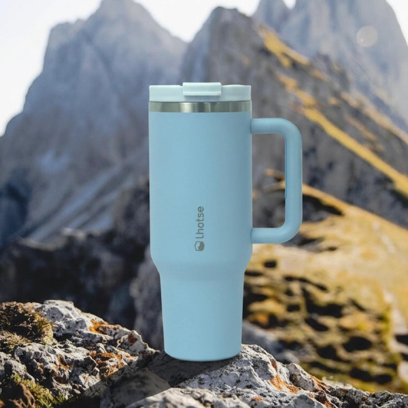 VASO TE RMICO TUMBLER 1180ML ACERO INOXIDABLE CON TAPA LHOTSE - 2