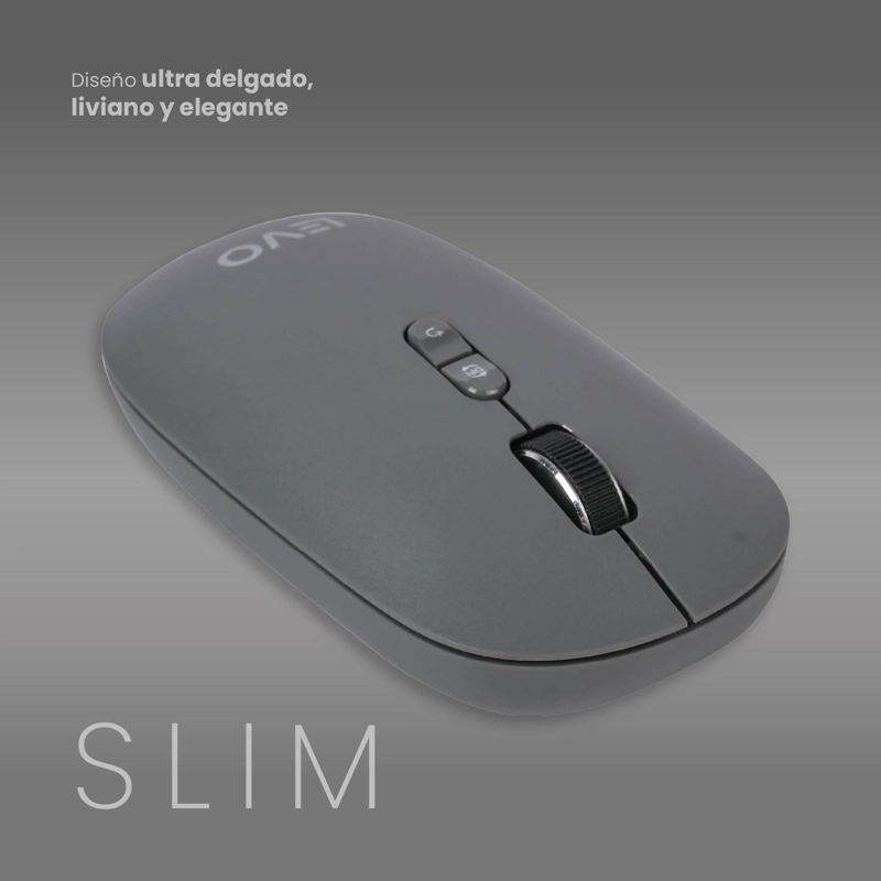 TECLADO SLIM CYGNA + MOUSE SLIM VELAR GRAFITO LEVO - 6