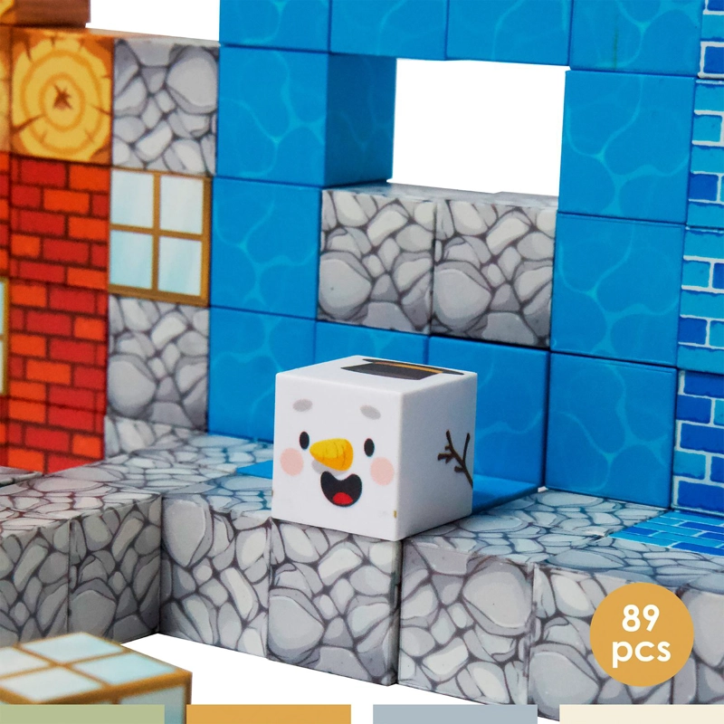 JUEGO BLOQUES MAGNE TICOS 89PCS MINEBLOCKS AVENTURA BANDU - 4