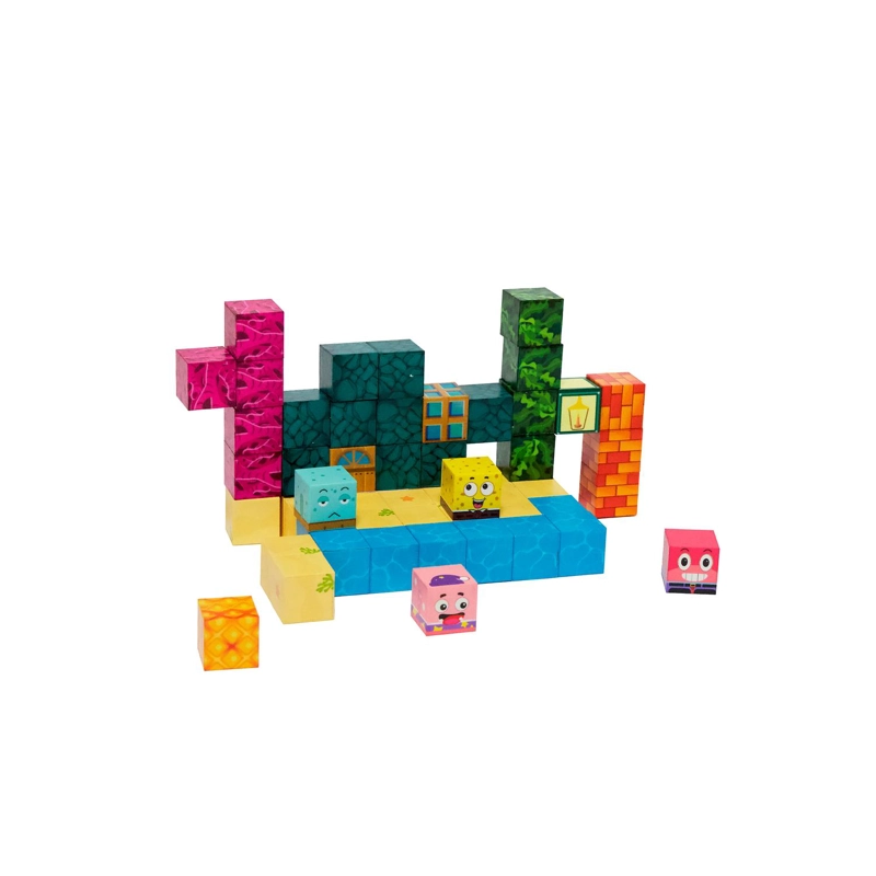 JUEGO BLOQUES MAGNE TICOS 54PCS MINEBLOCKS BOB MARINO BANDU - 1