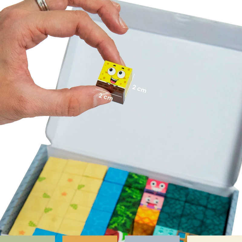 JUEGO BLOQUES MAGNE TICOS 54PCS MINEBLOCKS BOB MARINO BANDU - 3