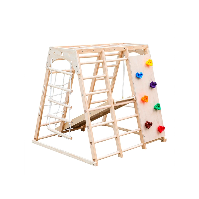 GIMNASIO INFANTIL JUEGO PIKLER PARQUE 8 EN 1 BANDU - 1