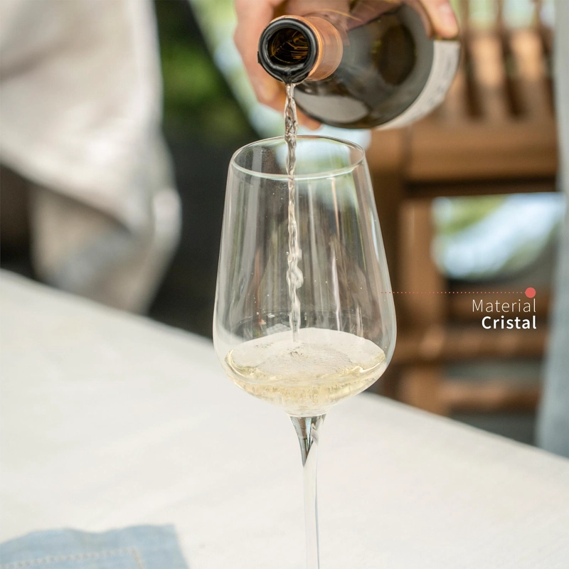 SET 6 COPAS VINO BLANCO 400ML CRISTAL ALSACIA SIMPLIT - 4