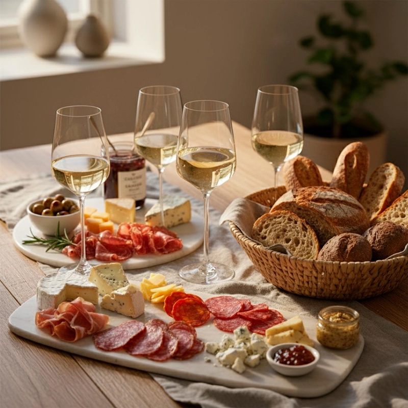 SET 6 COPAS VINO BLANCO 400ML CRISTAL ALSACIA SIMPLIT - 5