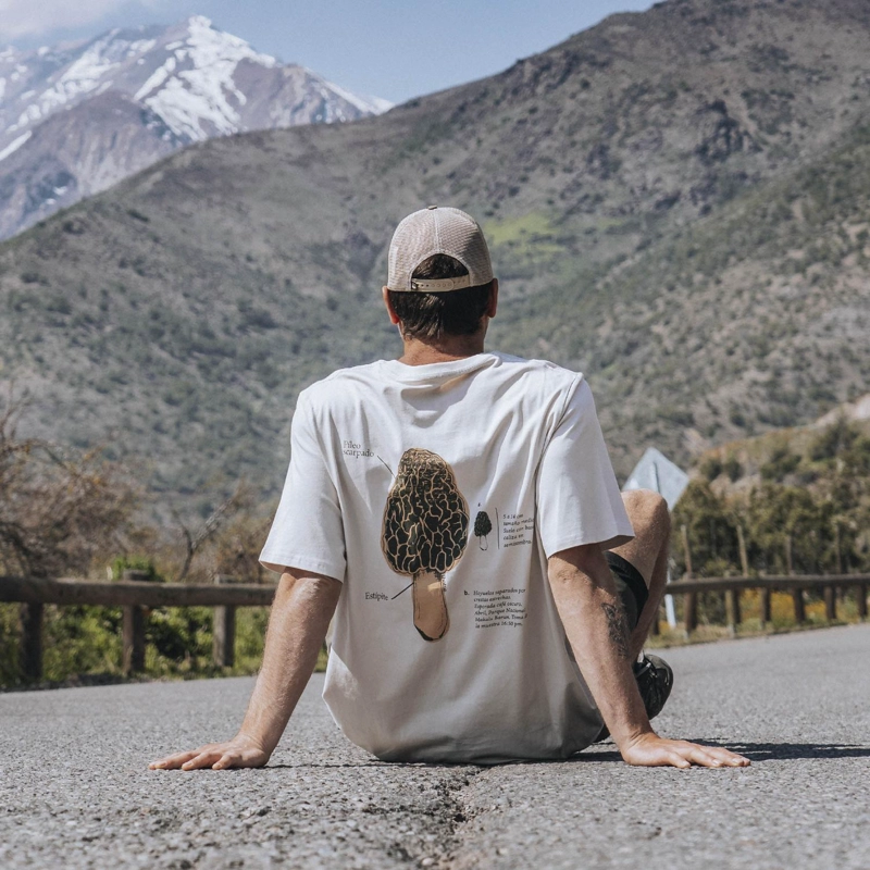 POLERA MANGA CORTA HOMBRE MORCHELLA ESCULENTA LHOTSE - 2