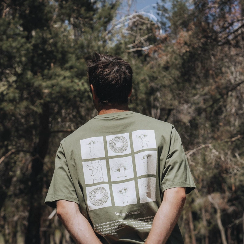 POLERA MANGA CORTA HOMBRE AMANITA MUSCARIA LHOTSE - 5