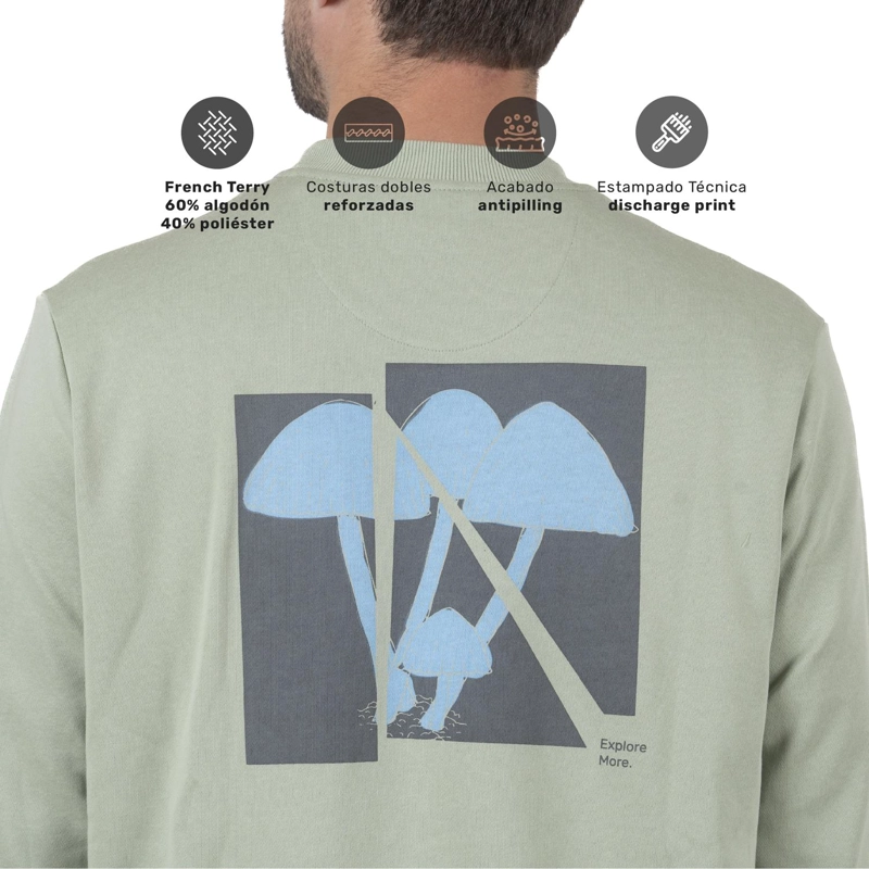 POLERON UNISEX SWEATSHIRT MYCENA LHOTSE - 4