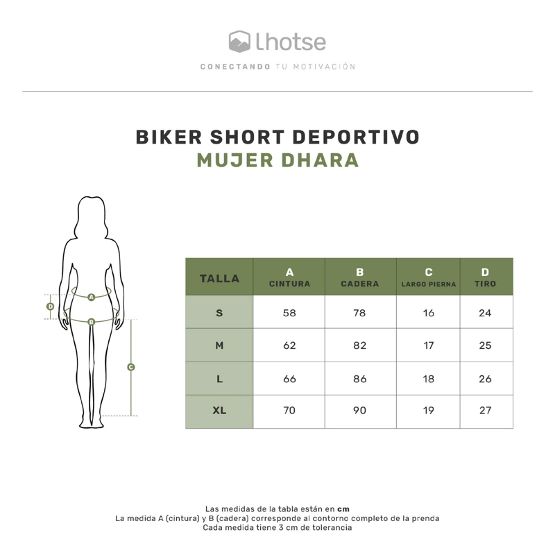 CALZA DEPORTIVA MUJER BIKER DHARA LHOTSE - 7