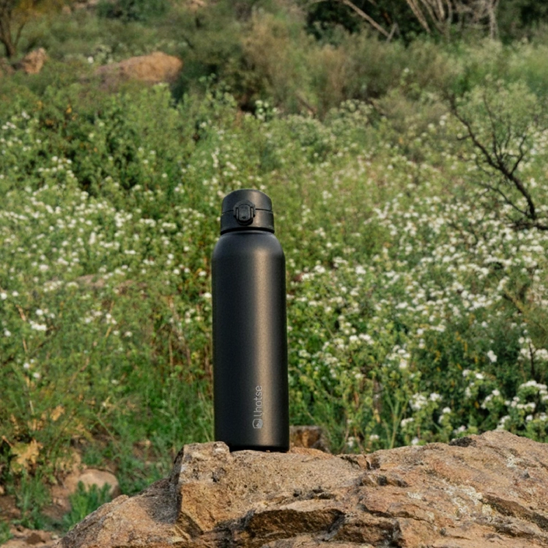 BOTELLA TE RMICA AGUA ACERO INOX 3 TAPAS HYDROCORE 1LT LHOTSE - 2