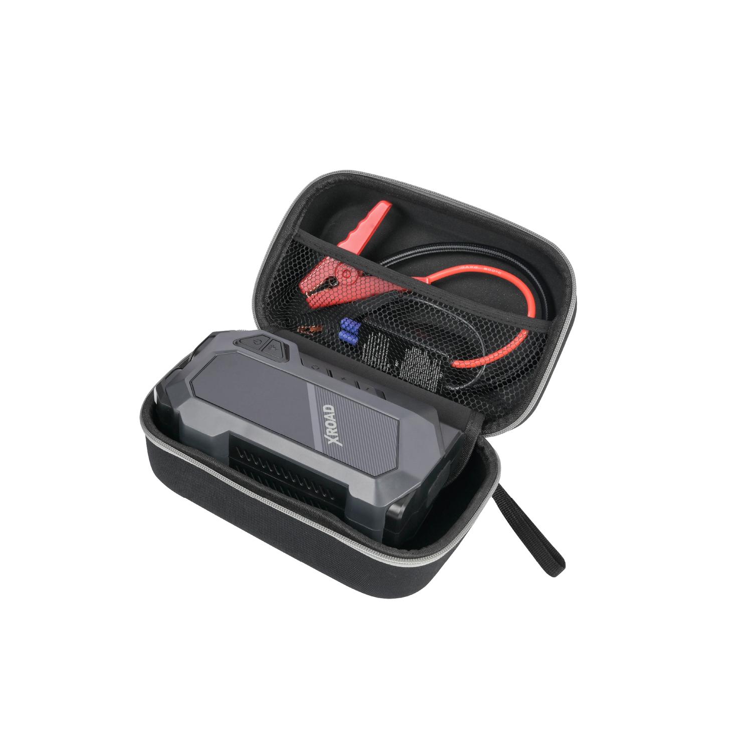 PARTIDOR DE BATERIA PORTATIL CON COMPRESOR DE AIRE 12V XROAD - 6