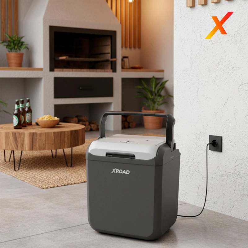 COOLER ELE CTRICO PORTATIL 30 LTS GRIS 12V XROAD - 7