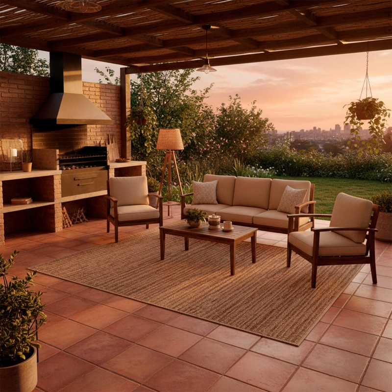 ALFOMBRA EXTERIOR/INTERIOR RECTANGULAR 230X160 CM ATMOSPHERA - 4