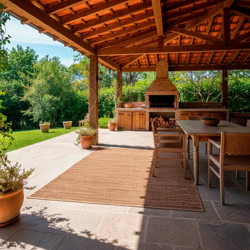 ALFOMBRA EXTERIOR/INTERIOR RECTANGULAR 170X120 CM ATMOSPHERA - 5