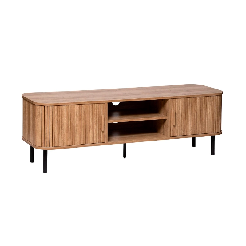 RACK TV MADERA COLVA 2 PUERTAS 140X40X46 CM ATMOSPHERA - 1