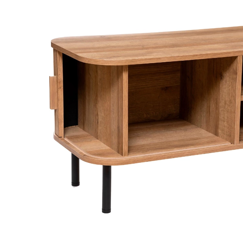 RACK TV MADERA COLVA 2 PUERTAS 140X40X46 CM ATMOSPHERA - 3