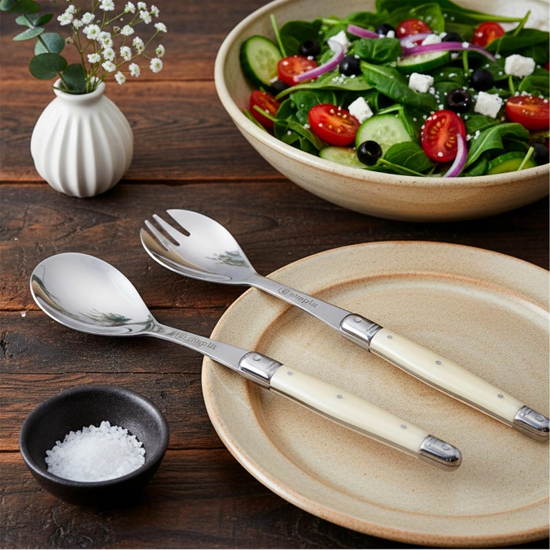 CUCHILLERIA 24PCS MAS CUBIERTOS ENSALADA VERSALLE SIMPLIT - 6