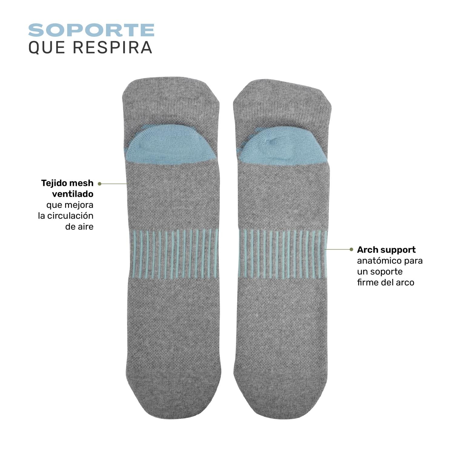 CALCETIN DEPORTIVO CORTE TOBILLO RUNNING VORA LHOTSE - 5