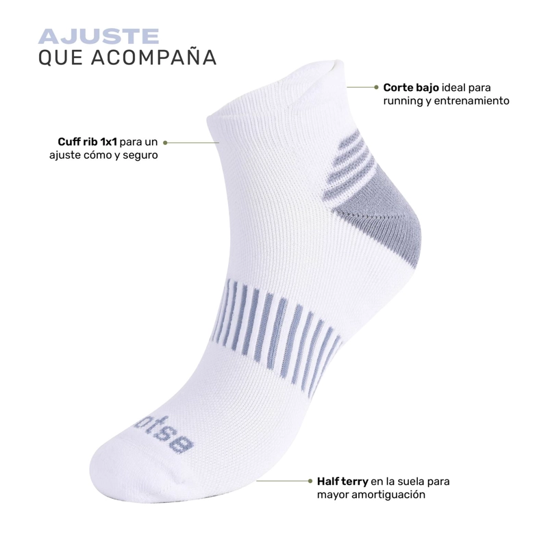 CALCETIN DEPORTIVO CORTE TOBILLO RUNNING VORA LHOTSE - 5