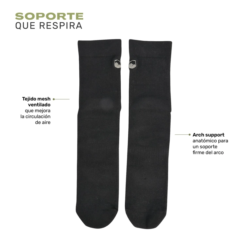 CALCETIN DEPORTIVO CORTE MEDIO TRAIL NUMA LHOTSE - 5