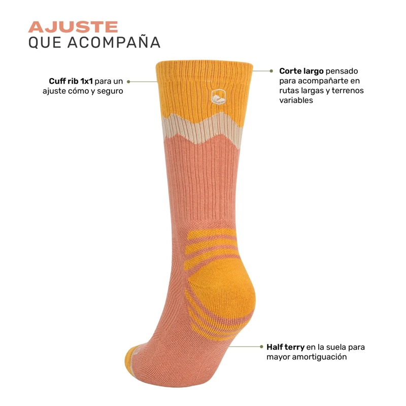 CALCETIN DEPORTIVO CORTE LARGO TREKKING ANDOR LHOTSE - 6