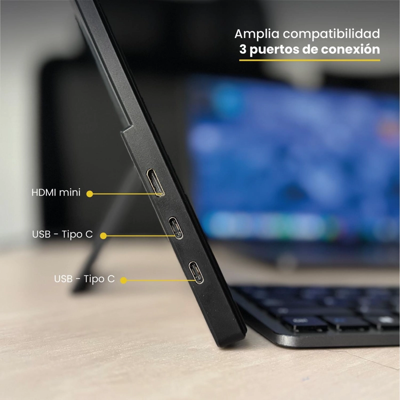 PANTALLA MONITOR PORTATIL 15.6 LED FULL HD NEXVIEW LEVO - 5