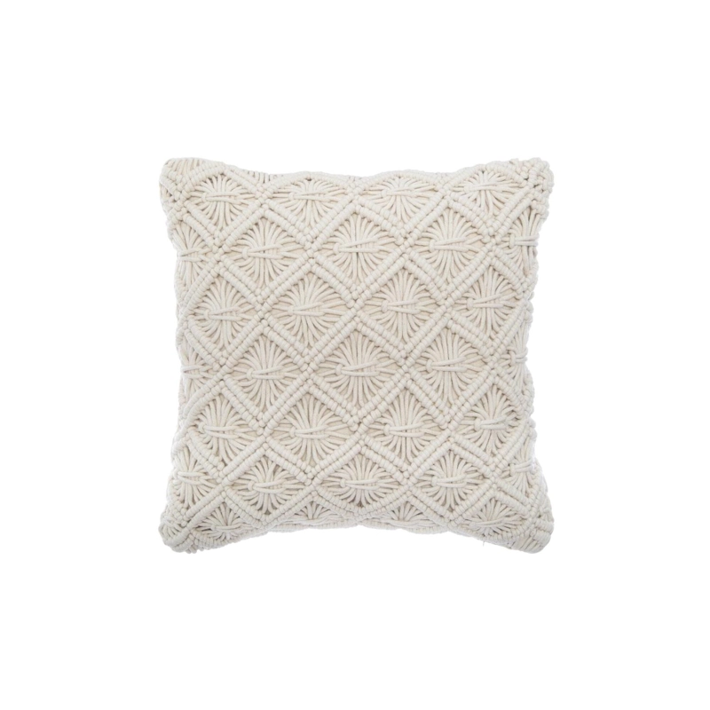 COJIN ETE MACRAME 40 X 40 CM ATMOSPHERA
