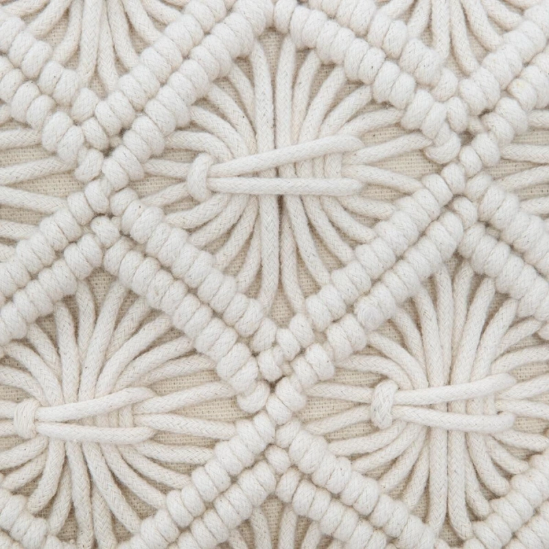 COJIN ETE MACRAME 40 X 40 CM ATMOSPHERA - 4