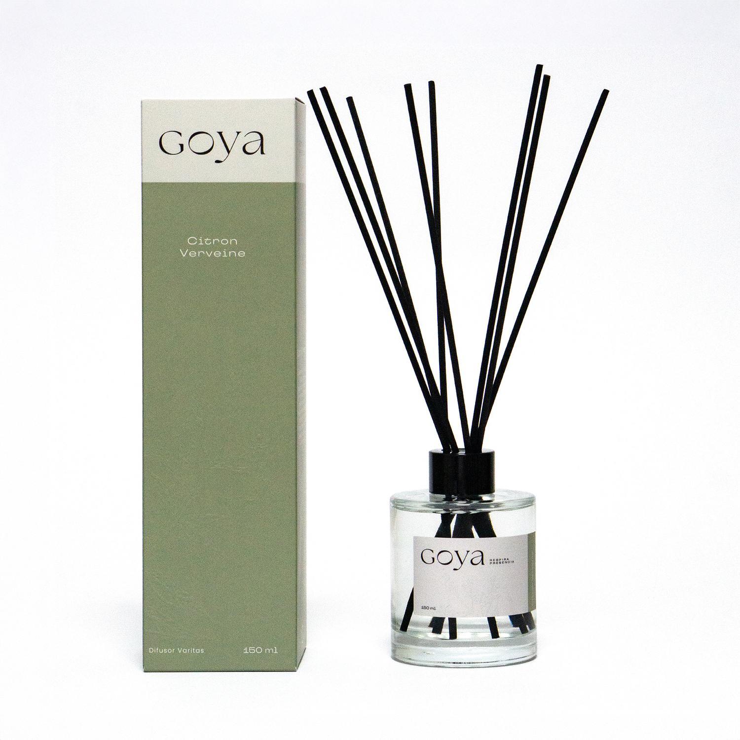 DIFUSOR AMBIENTAL VARITAS CITRON VERVEINE 150ML GOYA - 4