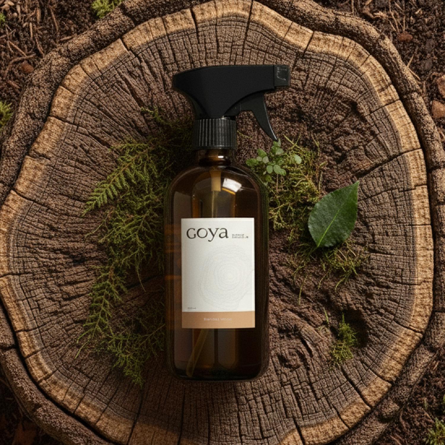 HOME SPRAY SANDAL WOOD 500 ML GOYA - 2