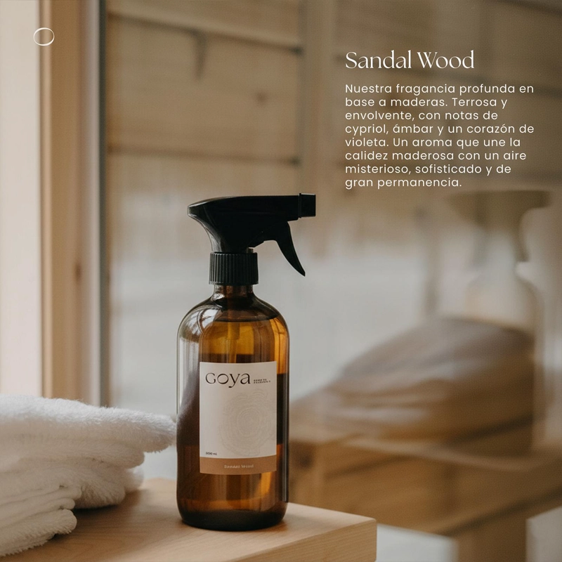 HOME SPRAY SANDAL WOOD 500 ML GOYA - 5
