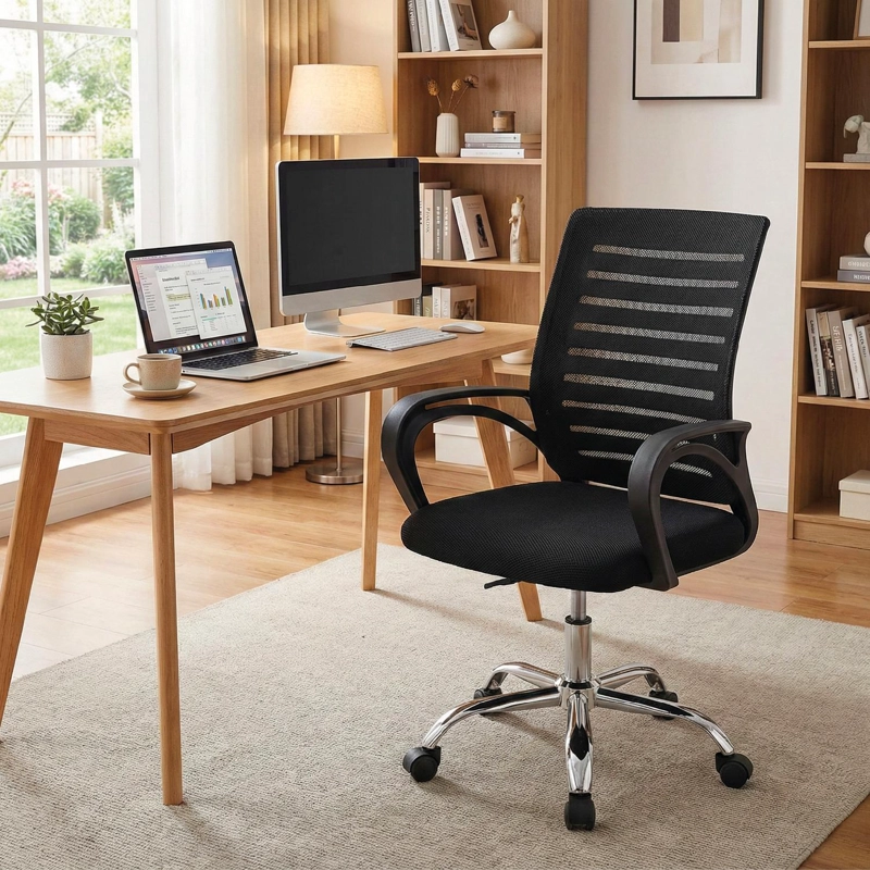 SILLA DE ESCRITORIO LITE ERGONOMICA LEVO - 2
