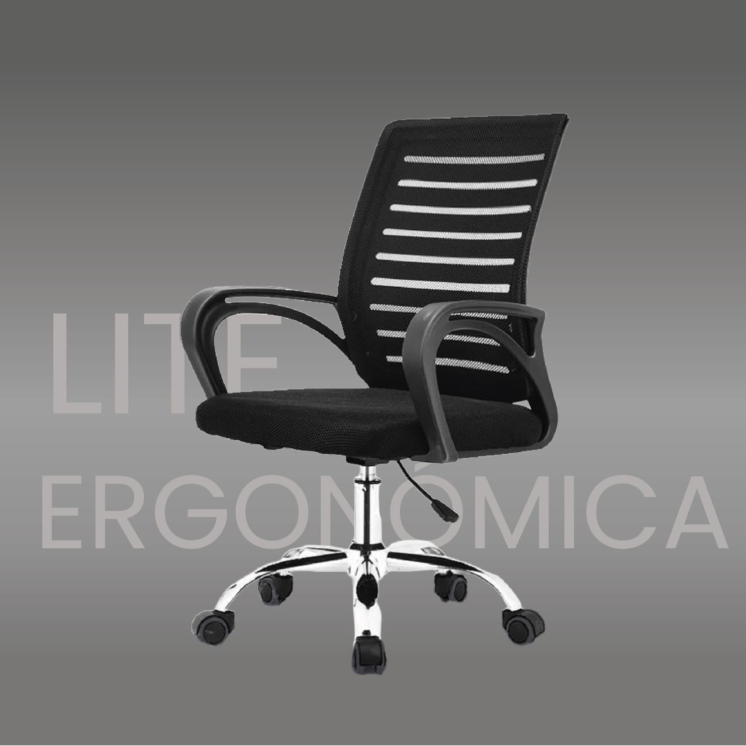 SILLA DE ESCRITORIO LITE ERGONOMICA LEVO - 4