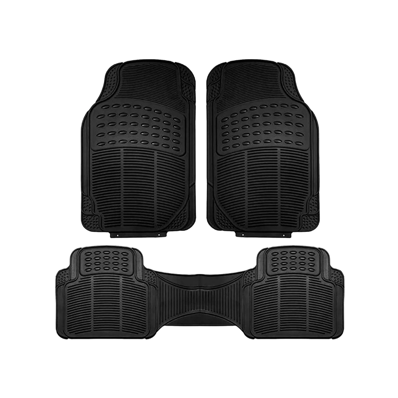 ALFOMBRA PISO DE GOMA PARA AUTO UNIVERSAL 3 PIEZAS XROAD - 1