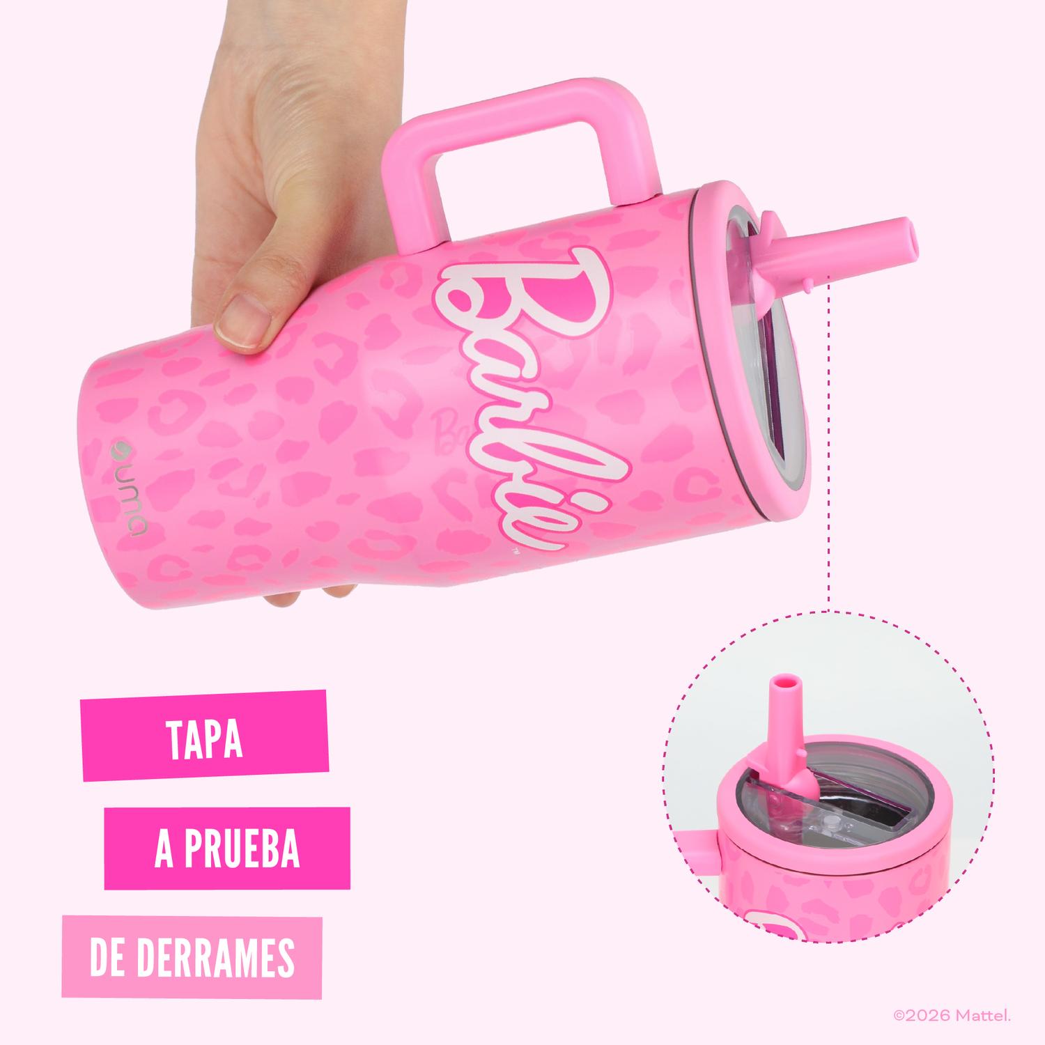 VASO TE RMICO TUMBLER MUG BARBIE PRINT 590ML ACERO INOX UMA - 3