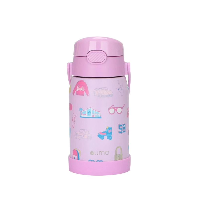 BOTELLA TE RMICA NIÑOS BARBIE ICONIC 450ML ACERO INOX UMA - 1