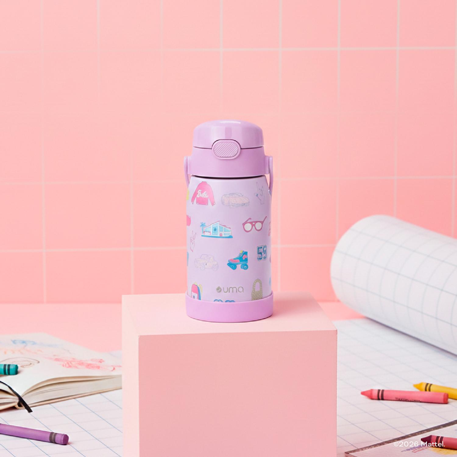 BOTELLA TE RMICA NIÑOS BARBIE ICONIC 450ML ACERO INOX UMA - 2