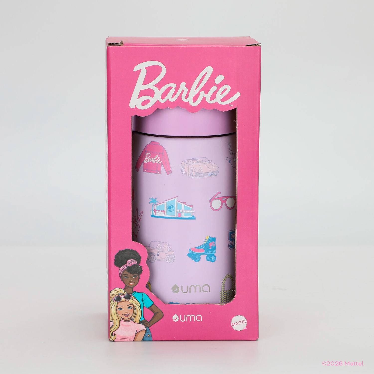 BOTELLA TE RMICA NIÑOS BARBIE ICONIC 450ML ACERO INOX UMA - 7