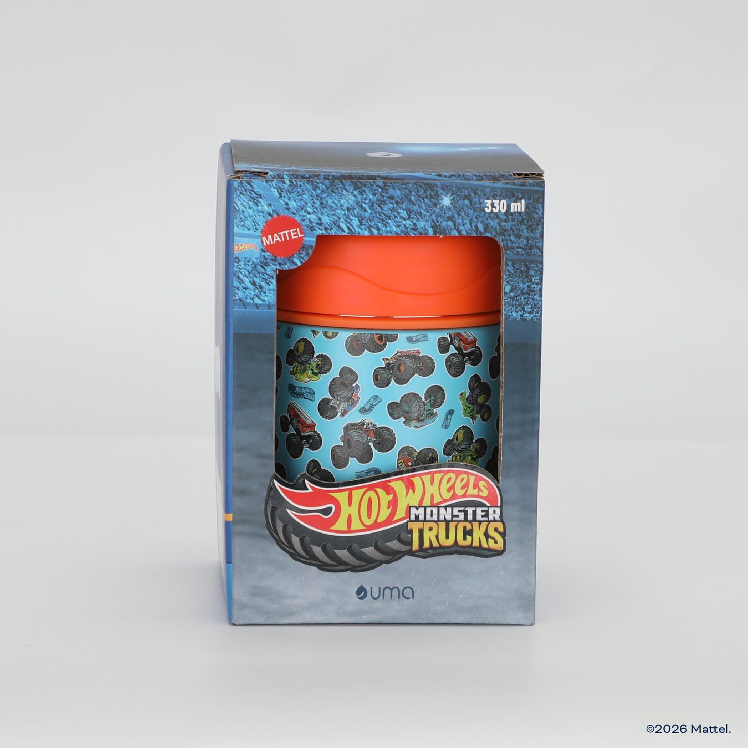 TERMO COMIDA HOT WHEELS TRUCK + CUCHARA 330ML ACERO INOX UMA - 8