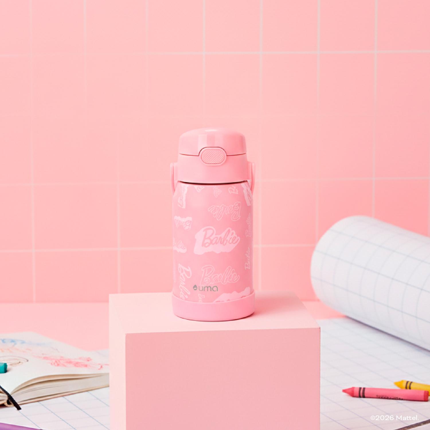 BOTELLA TE RMICA NIÑOS BARBIE 450ML ACERO INOX UMA - 2