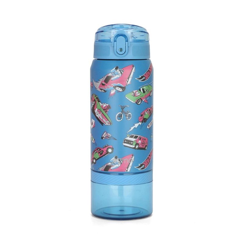 BOTELLA TE RMICA NIÑOS HOT WHEELS FAST 2 EN 1 590ML ACERO INOX UMA - 1
