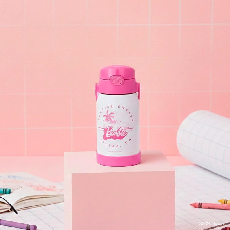 BOTELLA TE RMICA NIÑOS BARBIE MALIBU 450ML ACERO INOX UMA - 2