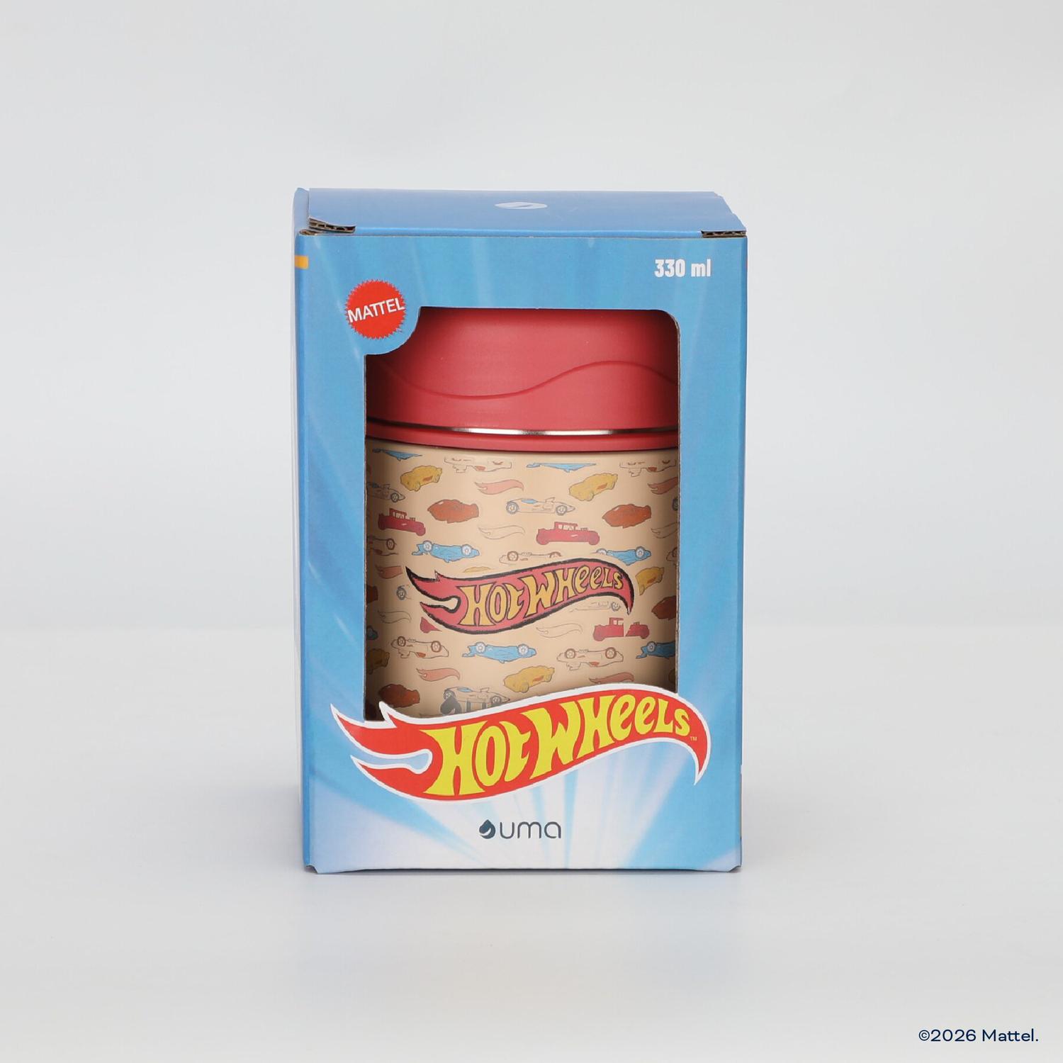 TERMO COMIDA HOT WHEELS CLASS + CUCHARA 330ML ACERO INOX UMA - 8