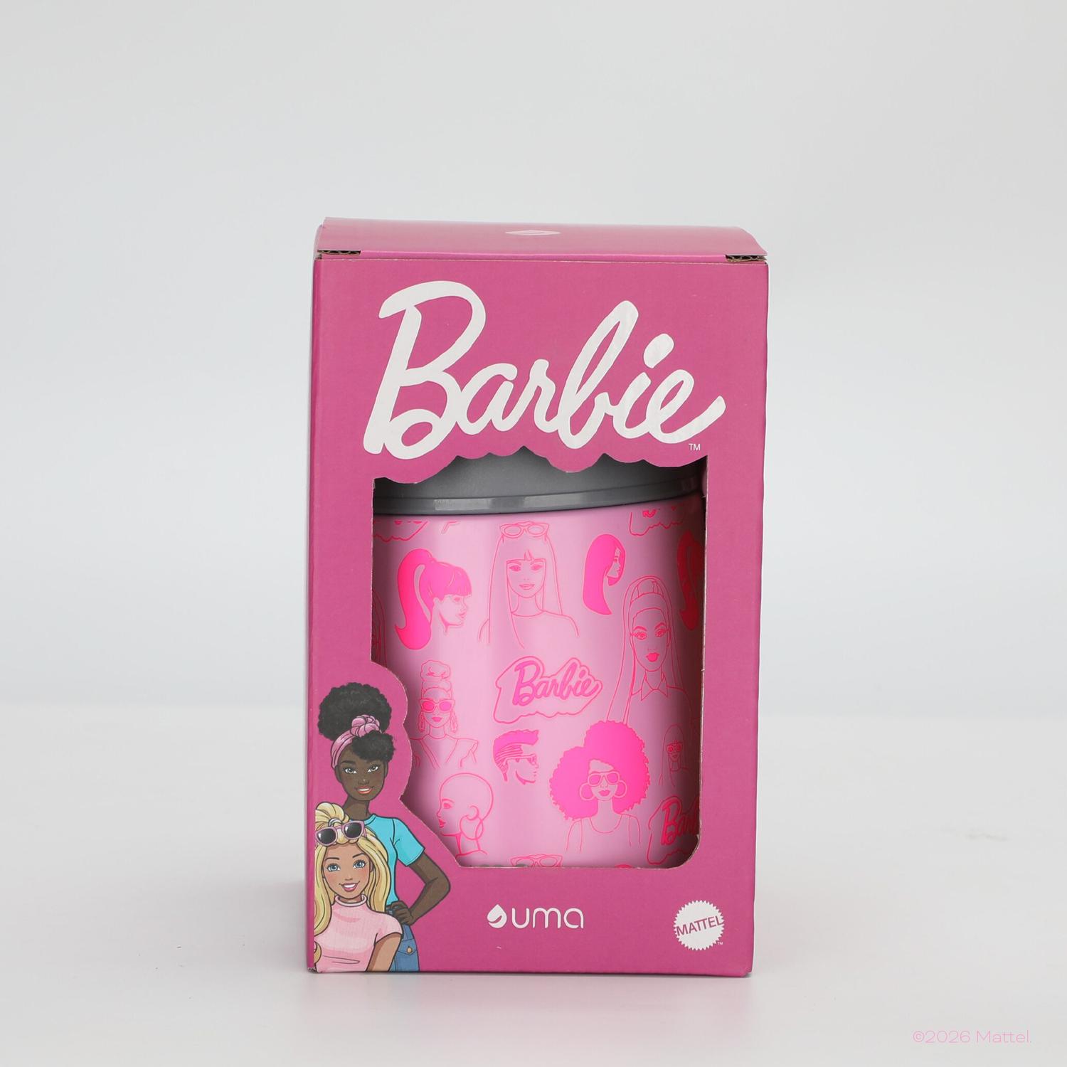 TERMO COMIDA BARBIE & FRIENDS + CUCHARA 450ML ACERO INOX UMA - 7
